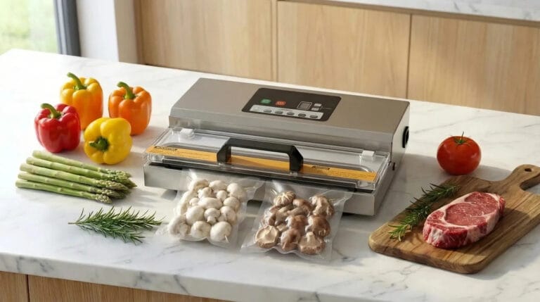 Frysa färska svampar sous vide: rätt metod för att behålla konsistens och smak
