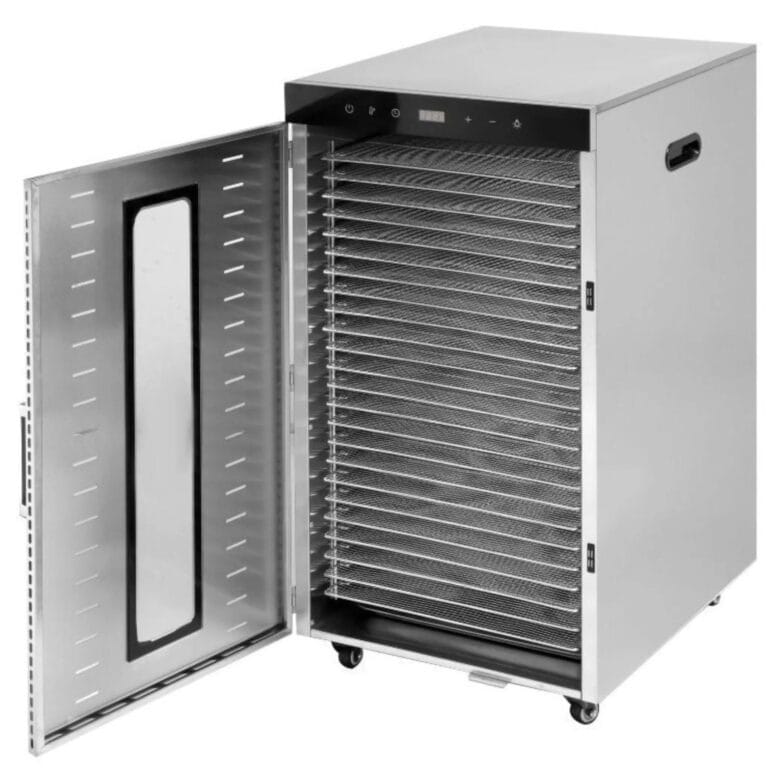 Professionell livsmedelstork – 24 brickor (2000W / 30 till 90°C)