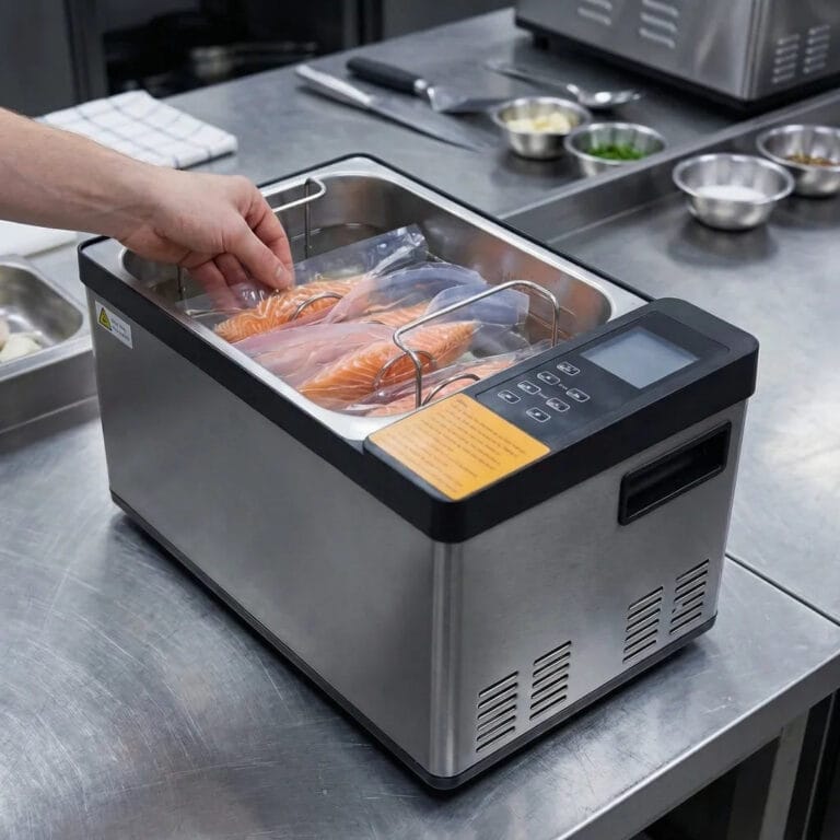 Sous vide-vattenbad vid låg temperatur (620 W / 12,5 liter)